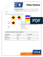 Hoja Seguridad Cemento Solvente TIGRE (PVC-CPVC)