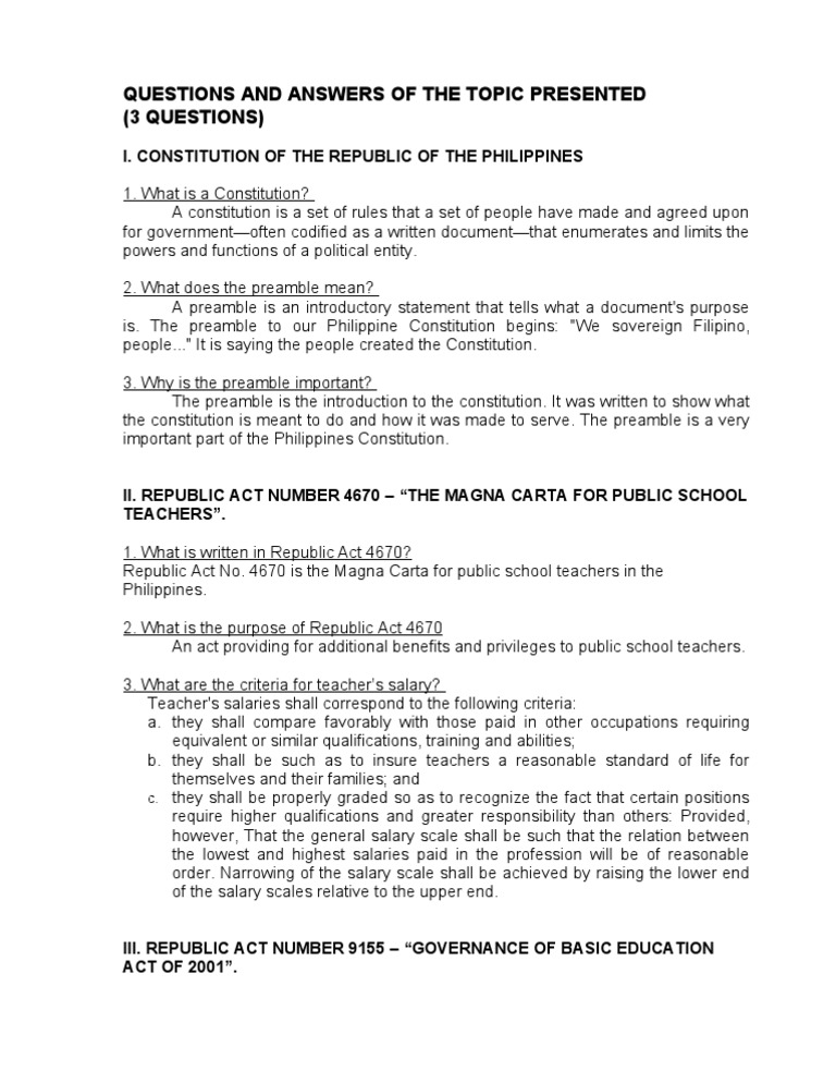 preamble