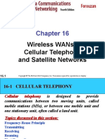 Wireless Wans: Cellular Telephone and Satellite Networks