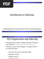 Lesson 8 Cs450_Indexing