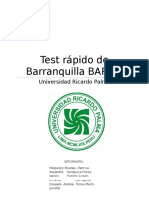Test rápido de Barranquilla BARSIT