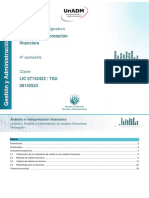 Analisis e Interpretacion de Estados Financieros - Contenido