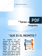 Tarea Sobre El Respeto