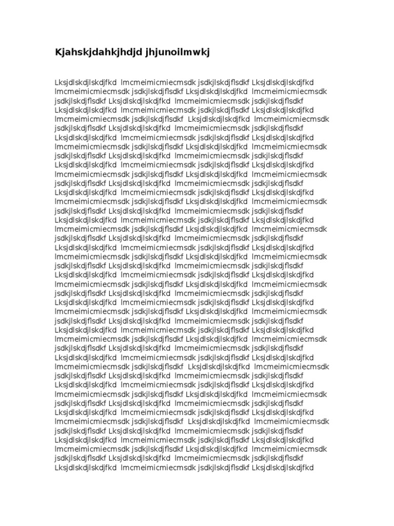 Placeholder Text Document | PDF | Technology & Engineering