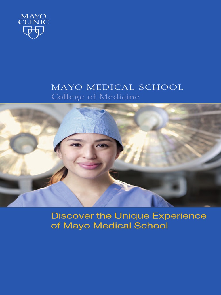 Mayo Medical School College of Medicine PDF Medical School
