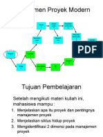 Bab 1 Manajemen Proyek Modern