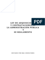LACAP: Ley que regula las adquisiciones y contrataciones de la administración pública en El Salvador