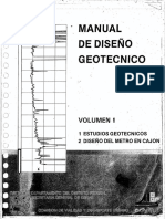 Manual Diseño Geotécnico Metro - COVITUR