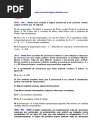 Questoes de Concurso CESPE Logica