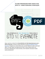Guia Definitivo Do Vida Organizada Para Usar o GTD No Evernote – Parte 10 – Como