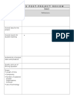 End of PBL Review Scaffold