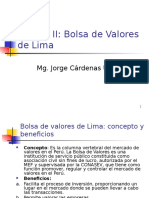 Unidad II Bolsa de Valores de Lima
