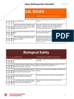 Laboratory Safety Checklist