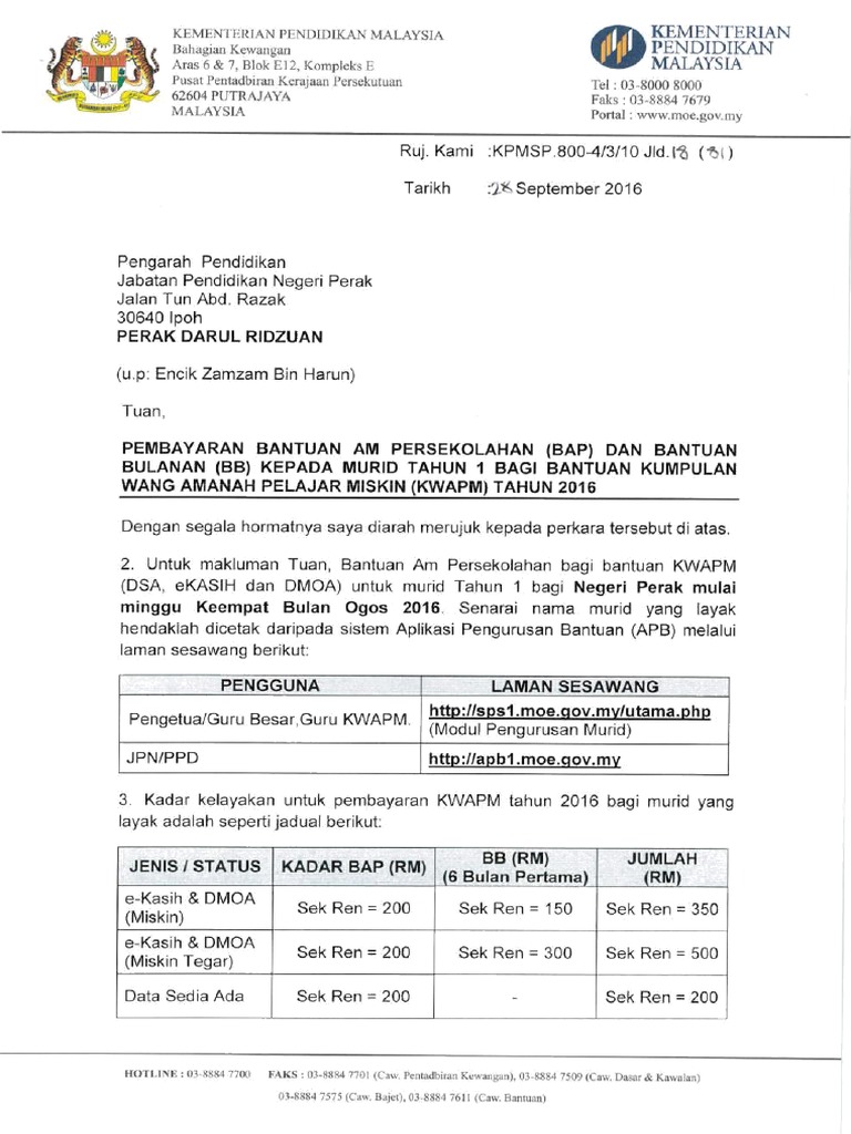 Contoh Surat Permohonan Pas Masuk Khas Imigresen