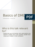 Basics of DMOP - Presentation V3