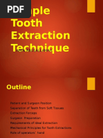 Simple Tooth Extraction Technique: Amin Abusallamah