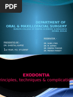 Department of Oral & Maxillofacial Surgery: Rungta College of Dental Sciences & Research Kohka, Bhilai