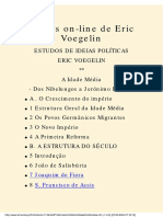 Eric Voegelin - A Idade Média Dos Nibelungos a Jerônimo Bosh