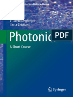 Photonics: A Short Course - Springer (2014)