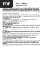 Statement of Faith