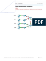 9.1.4.6 Packet Tracer - Subnetting Scenario 1 Instructions IG