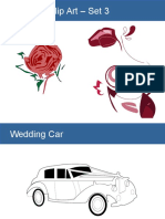 Wedding Clip Art - Set 3: Flowers