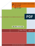 Modelo de Citas y Referencias 6ta Edicion APA