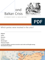 Second Balkan Crisis