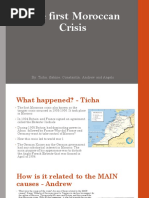 first moroccan crises