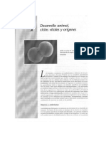 Capitulo 4 Desarrollo Animal, Ciclos Vitales y Orígenes PDF