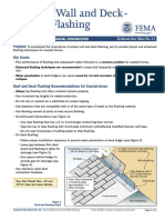 Roof To Wall and Deck To Wall Flashing PDF