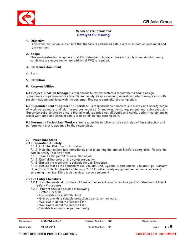 Skimming Job General PDF Housekeeping Belt (Mechanical)