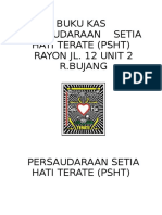 Buku Kas Persaudaraan Setia Hati Terate