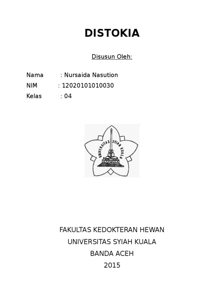 Penyebab dan Penanganan Distokia pada Sapi | PDF | Pengembangan Diri ...