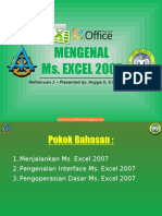 P1 - Interface Excel 2007