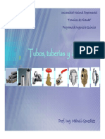 Presentación Tema 1.tubos Tuberias y Accesorios PDF