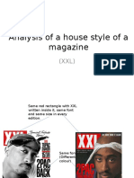 Analysis of A House Style of A Magazine
