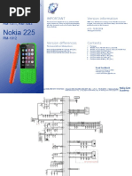 Nokia 225 Dual SIM RM-1011 1012 1043 Service Schematics v1.0