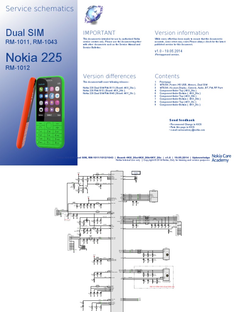 Nokia 225 Téléphone Portable Dual Sim Jaune - RM 1011 - Vintage Français