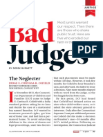 Bad Judges, Legal