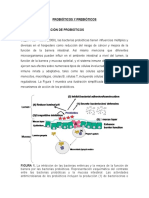 Probióticos y Prebióticos Mecanismos e Accion