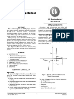 AN1543/D Electronic Lamp Ballast Design: Application Note