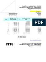 Pakistan Salary Income Tax Calculator Tax Year 20141