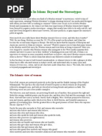 Download Women In Islam Beyond the Stereotypes by Mohammad Alhobayyeb SN3283843 doc pdf