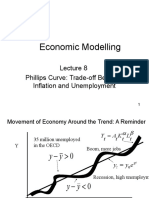 Economic Modelling: Phillips Curve: Trade-Off Between Inflation and Unemployment