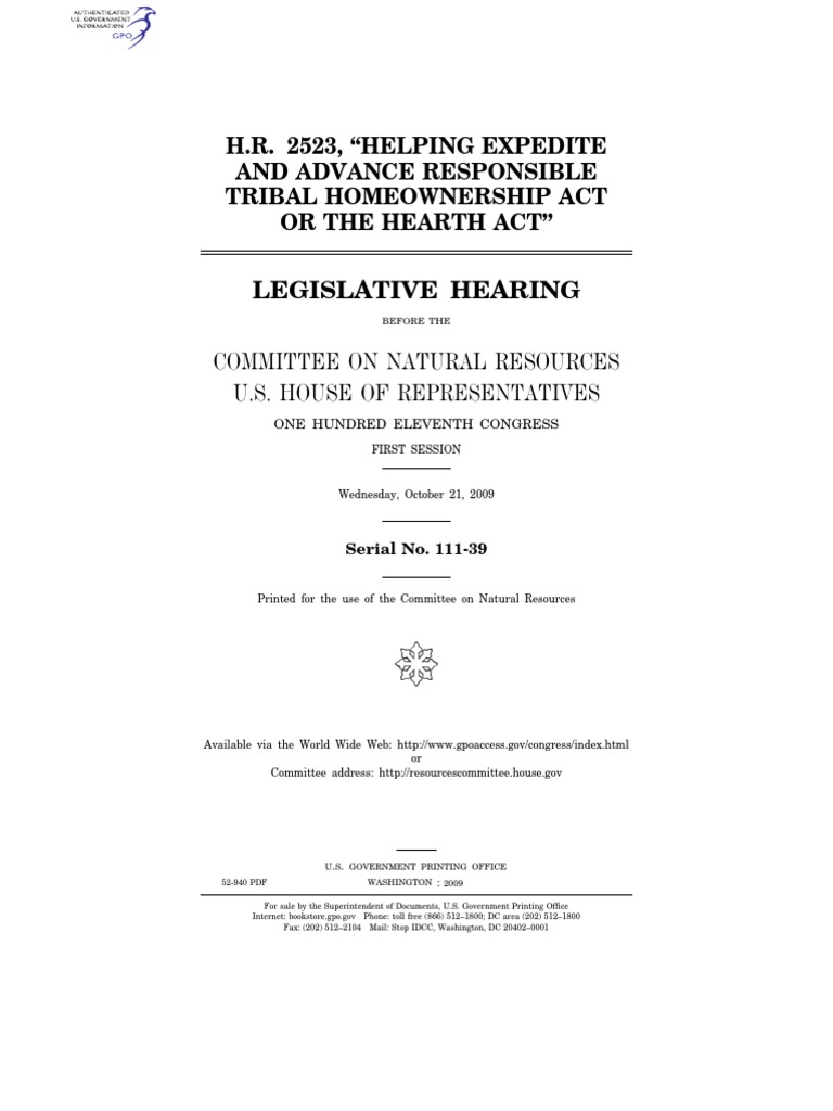 HOUSE HEARING, 111TH CONGRESS H.R. 2523, ``HELPING EXPEDITE AND