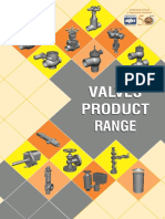 Valves Product Range Pamplet