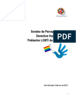 Informe de Poblacion LGBT en El Salvador PDF