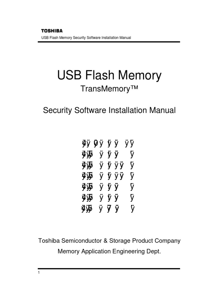 USB Flash Memory Security Software Guide | PDF | Windows Xp | Microsoft ...