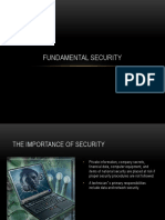 Fundamental Security